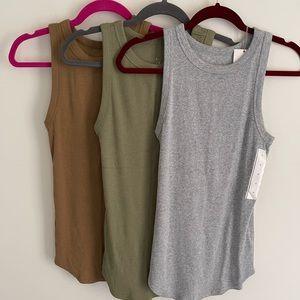 A new day - tan tank